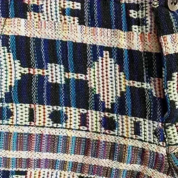 Jolt textured woven aztec shorts size 7 - Picture 3 of 9